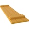 Ekena Millwork Americraft 3-Board (2 Batten) Wood Joined Board-n-Batten Shutters w/Ellipt Top, ARW101BE311X77TUH, PR ARW101BE311X77TUH - alternate 3